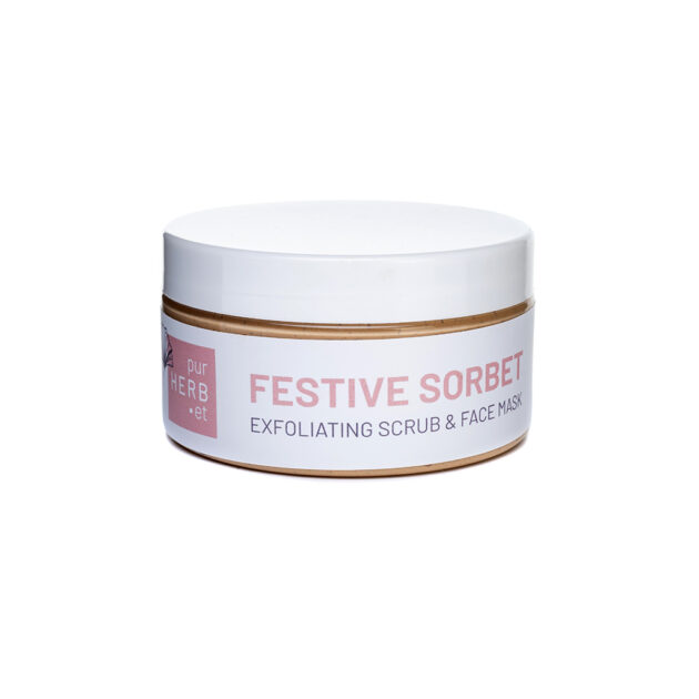 Festive Sorbet arcmaszk és bőrradír