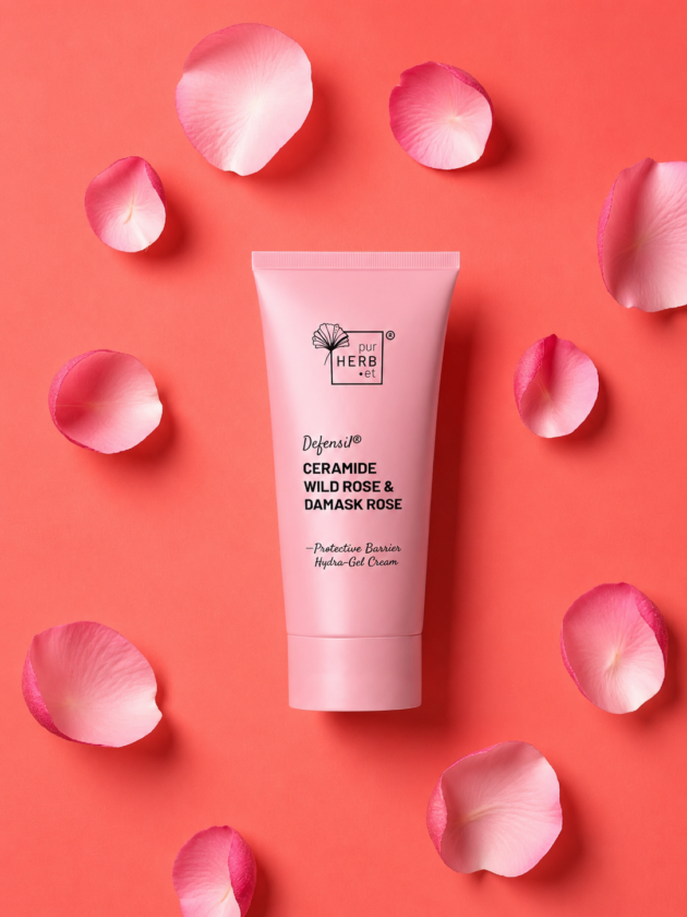Cremă Defensil® Ceramide Wild Rose & Damask Rose  Protective Barrier Hydra-Gel Cream
